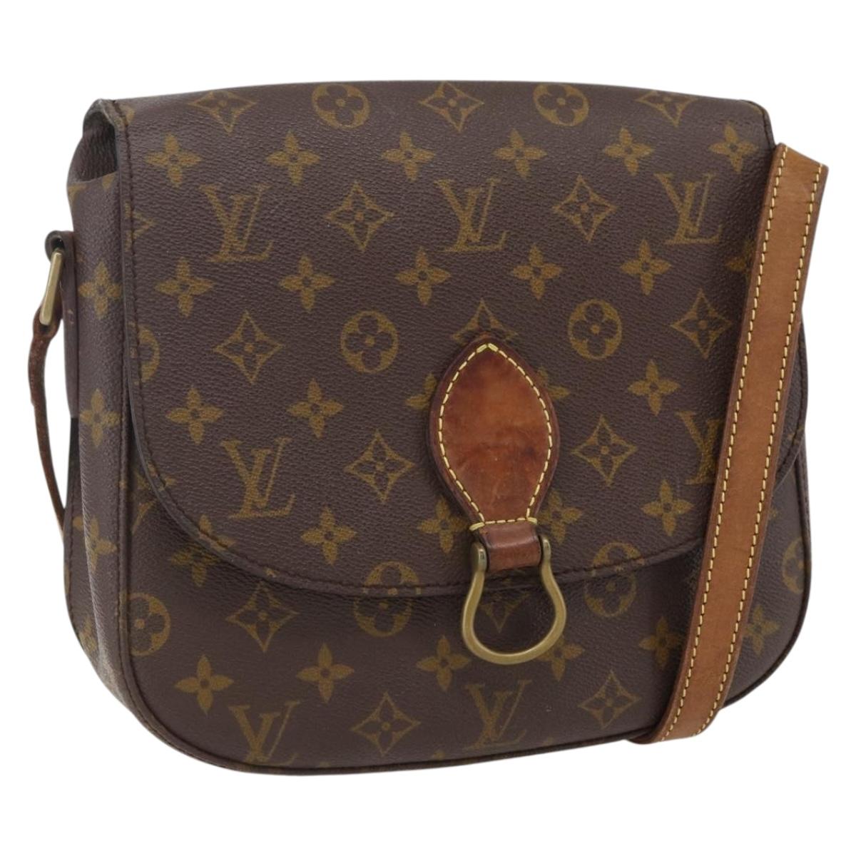 LOUIS VUITTON Monogram Saint Cloud GM Shoulder Bag M51242 LV Auth bs33032