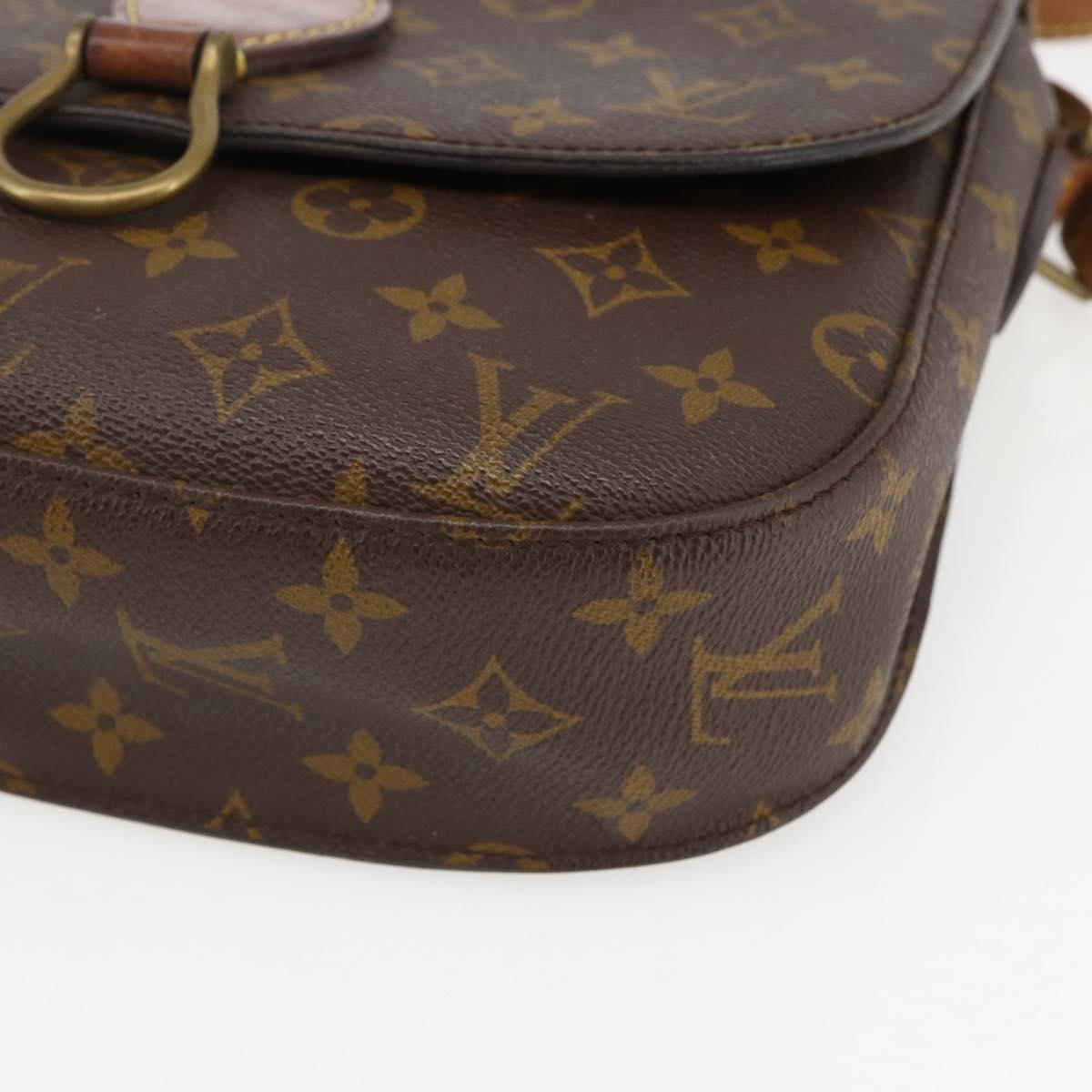 LOUIS VUITTON Monogram Saint Cloud GM Shoulder Bag M51242 LV Auth bs33032