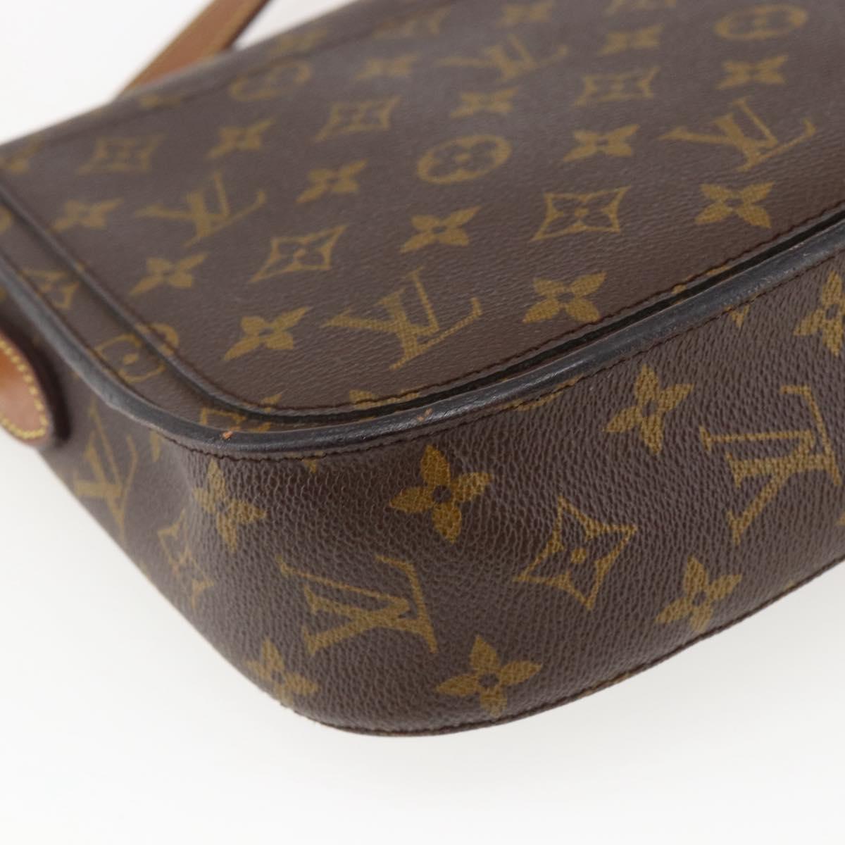 LOUIS VUITTON Monogram Saint Cloud GM Shoulder Bag M51242 LV Auth bs33032