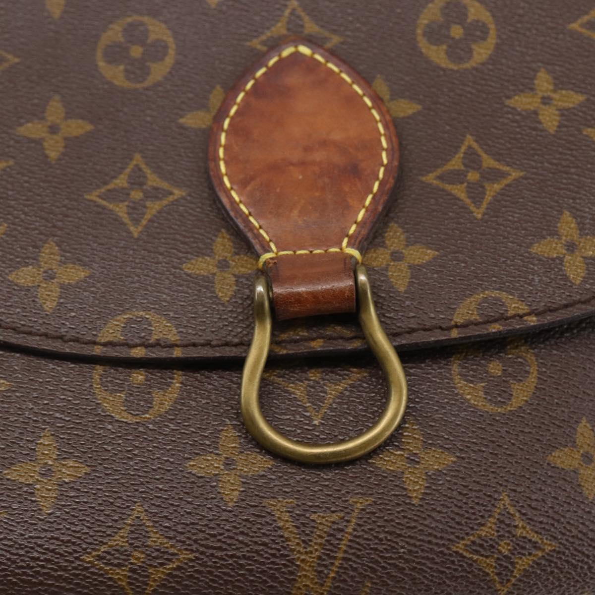 LOUIS VUITTON Monogram Saint Cloud GM Shoulder Bag M51242 LV Auth bs33032