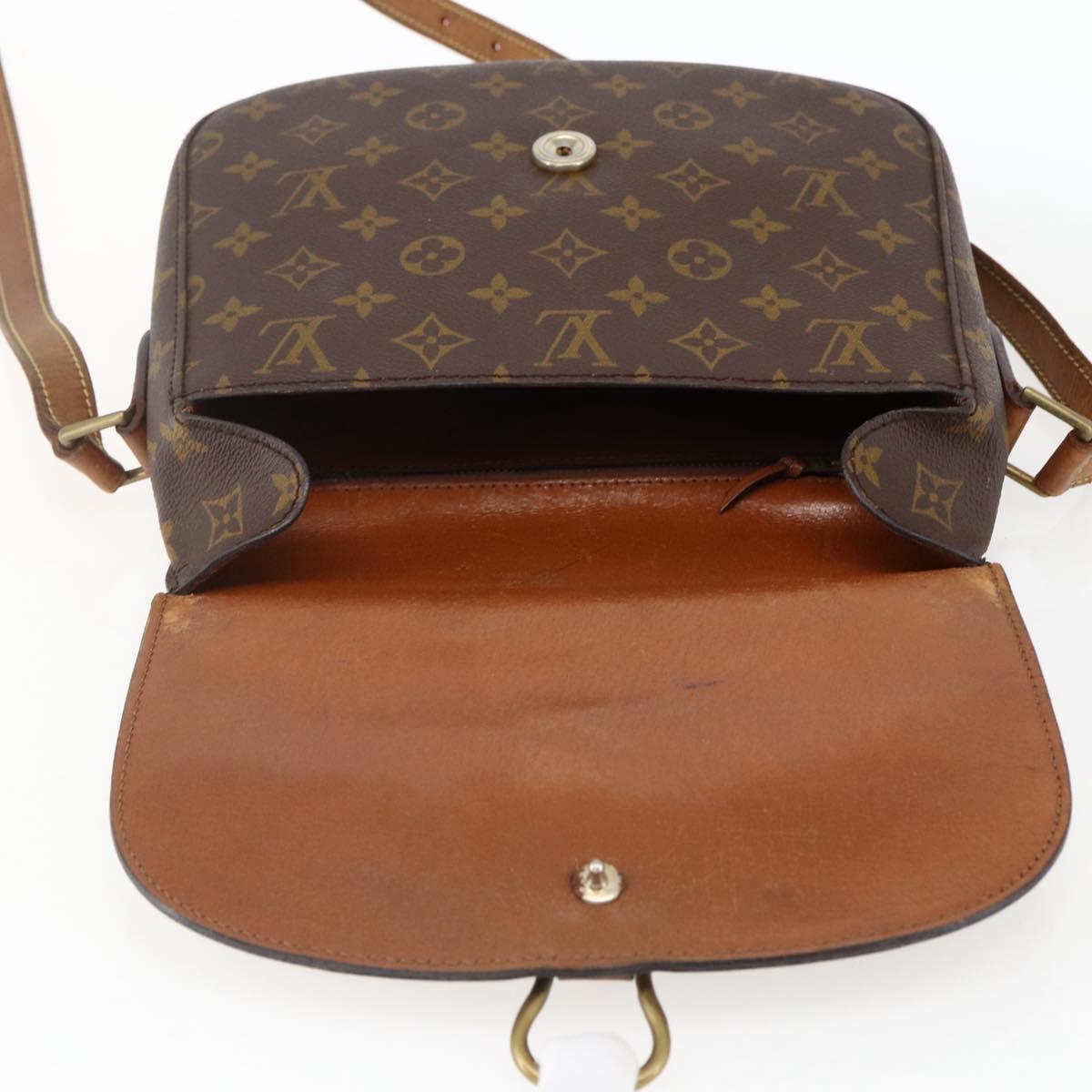 LOUIS VUITTON Monogram Saint Cloud GM Shoulder Bag M51242 LV Auth bs33032