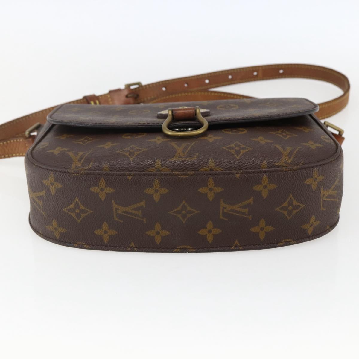LOUIS VUITTON Monogram Saint Cloud GM Shoulder Bag M51242 LV Auth bs33032