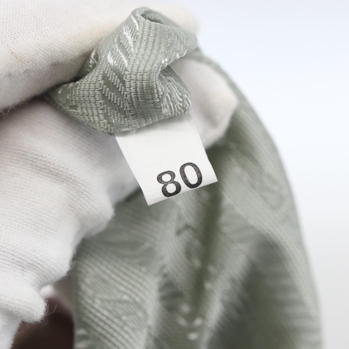 PRADA Tote Bag Nylon Pink Silver Auth bs33040