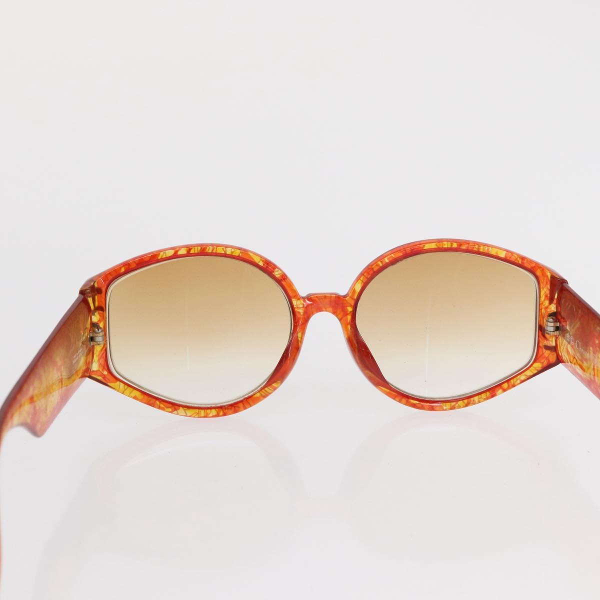 Christian Dior Sunglasses plastic 2 Set Brown Silver Auth bs33050