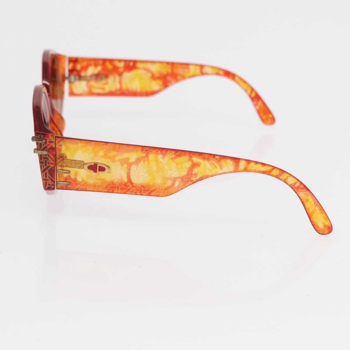 Christian Dior Sunglasses plastic 2 Set Brown Silver Auth bs33050