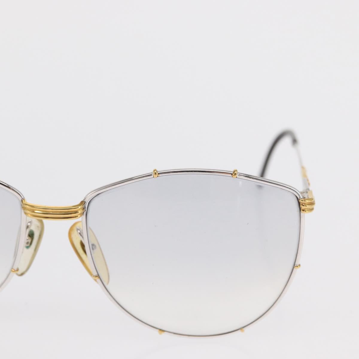 Christian Dior Sunglasses plastic 2 Set Brown Silver Auth bs33050