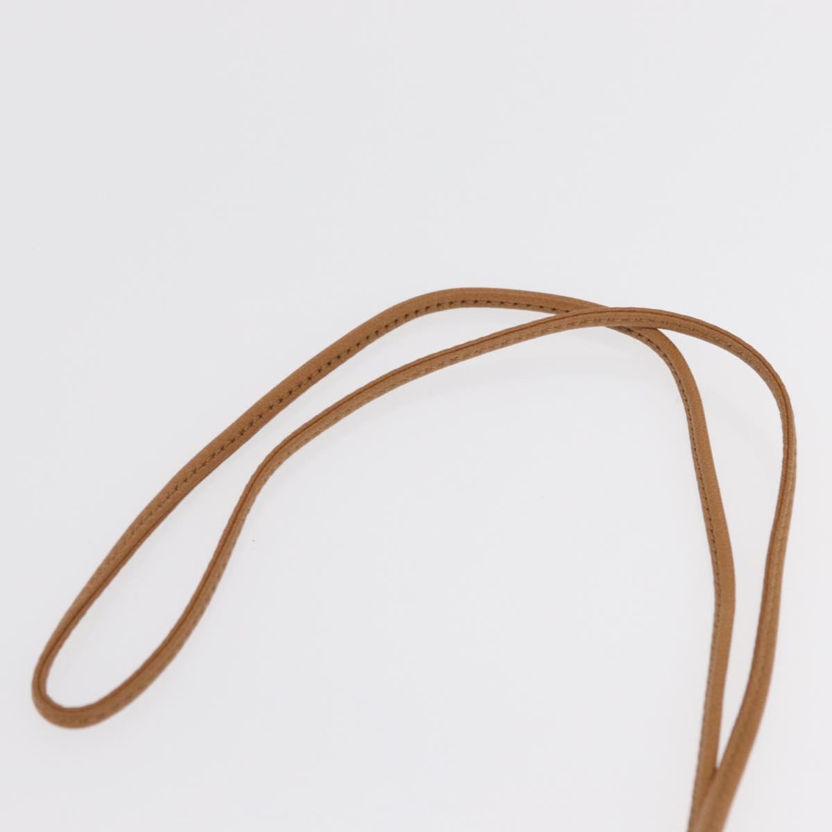 BOTTEGA VENETA INTRECCIATO Pouch Leather Beige Auth bs33059V