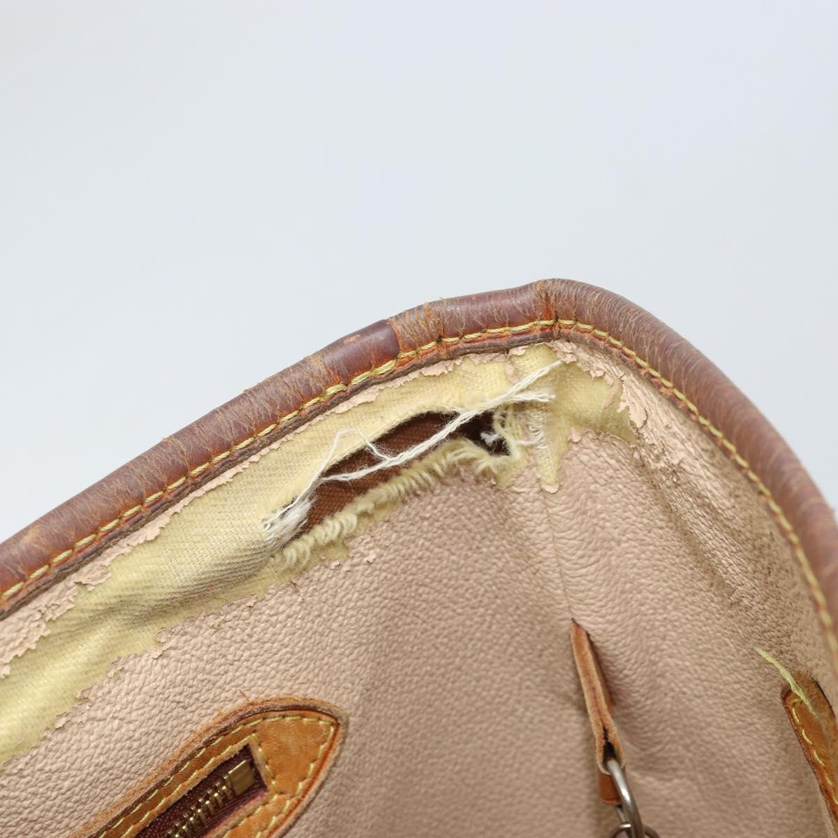 LOUIS VUITTON Monogram Bucket GM Shoulder Bag M42236 LV Auth bs33062