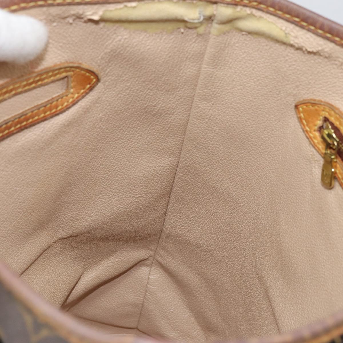 LOUIS VUITTON Monogram Bucket GM Shoulder Bag M42236 LV Auth bs33062