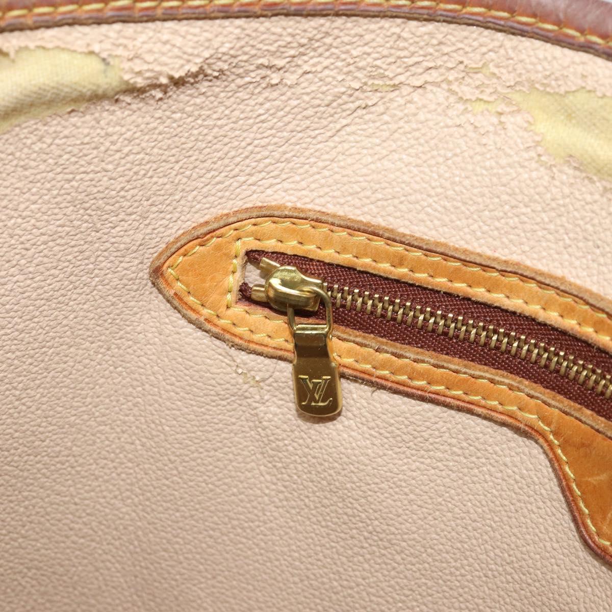 LOUIS VUITTON Monogram Bucket GM Shoulder Bag M42236 LV Auth bs33062