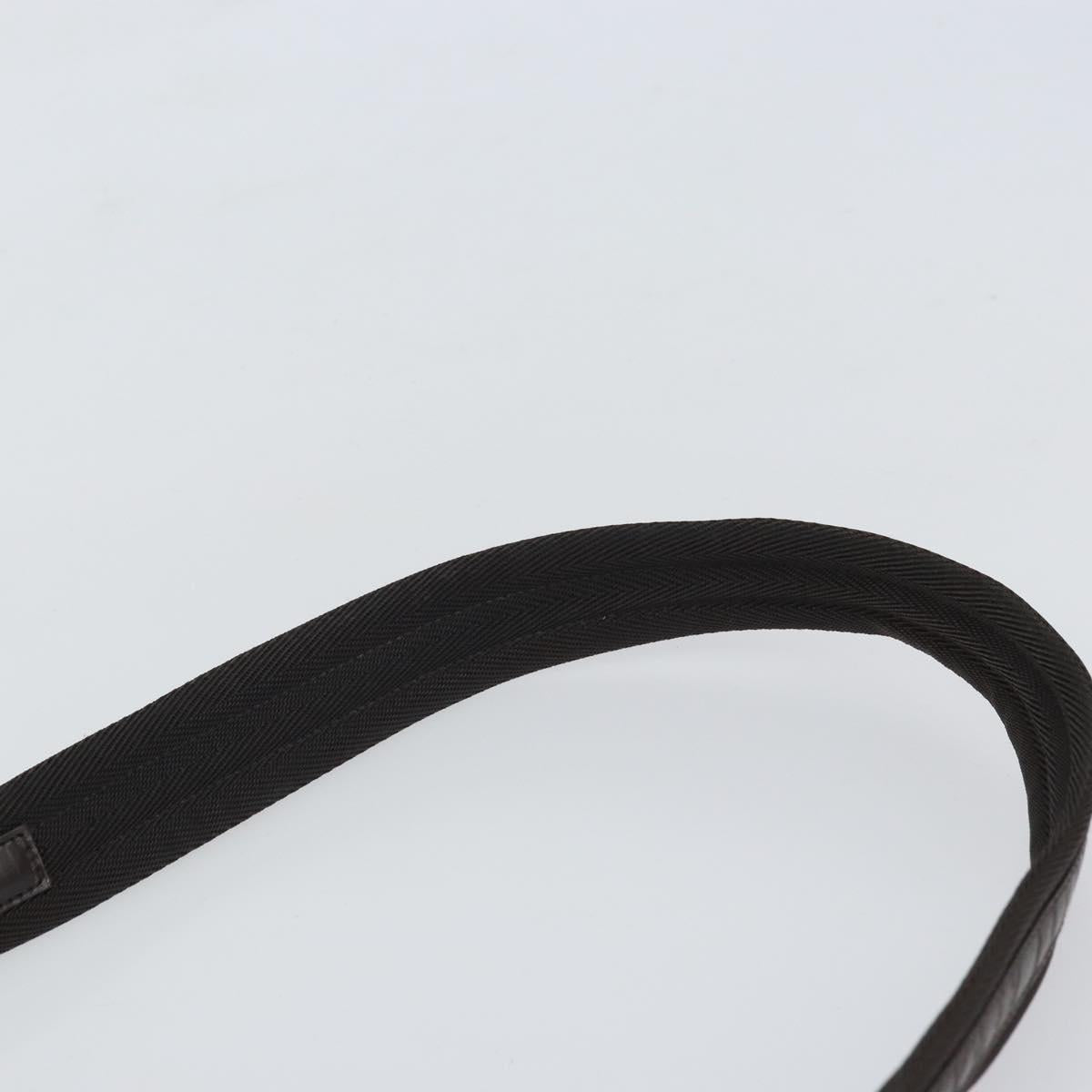 PRADA Shoulder Bag Nylon Khaki Auth bs33080