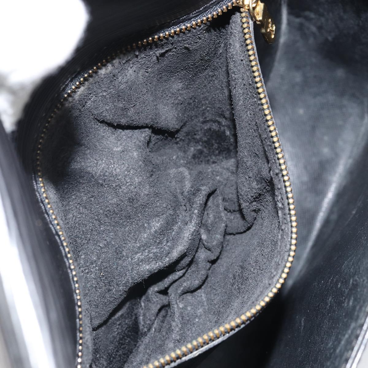 LOUIS VUITTON Epi Saint Cloud GM Shoulder Bag Black Noir M52192 LV Auth bs33088