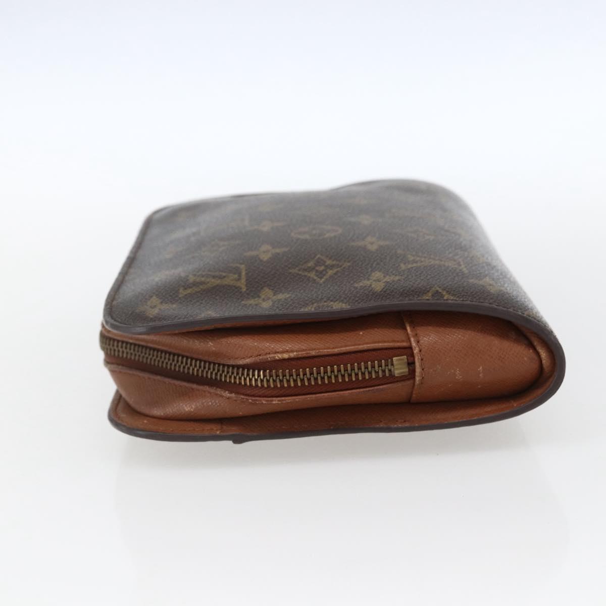 LOUIS VUITTON Monogram Orsay Clutch Bag M51790 LV Auth bs33090