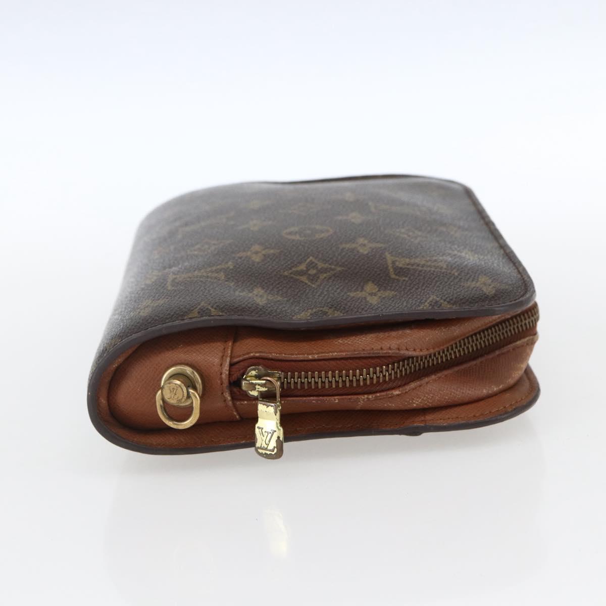 LOUIS VUITTON Monogram Orsay Clutch Bag M51790 LV Auth bs33090