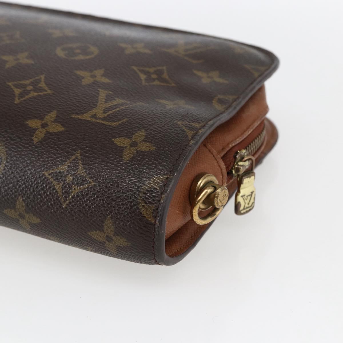 LOUIS VUITTON Monogram Orsay Clutch Bag M51790 LV Auth bs33090