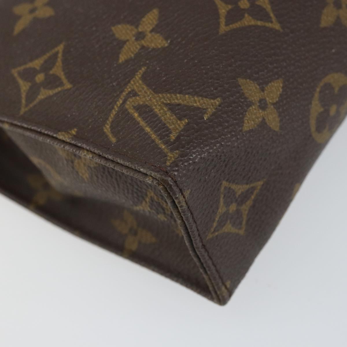 LOUIS VUITTON Monogram Poche Toilette 19 Pouch M47544 LV Auth bs33091