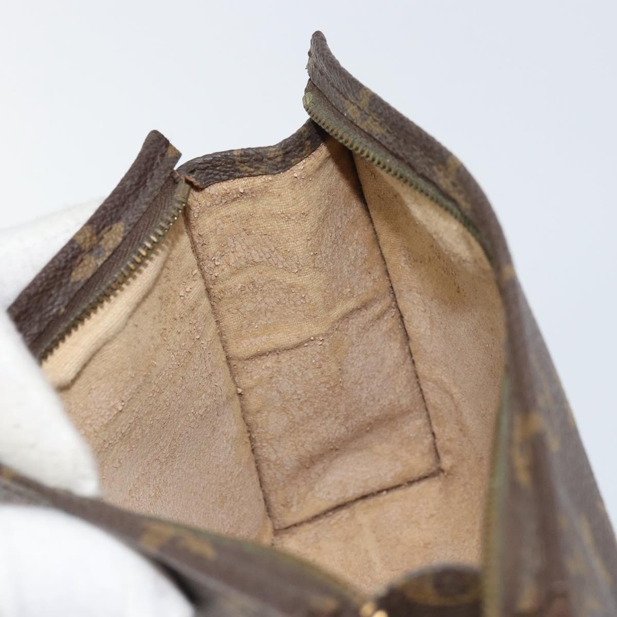 LOUIS VUITTON Monogram Poche Toilette 19 Pouch M47544 LV Auth bs33091