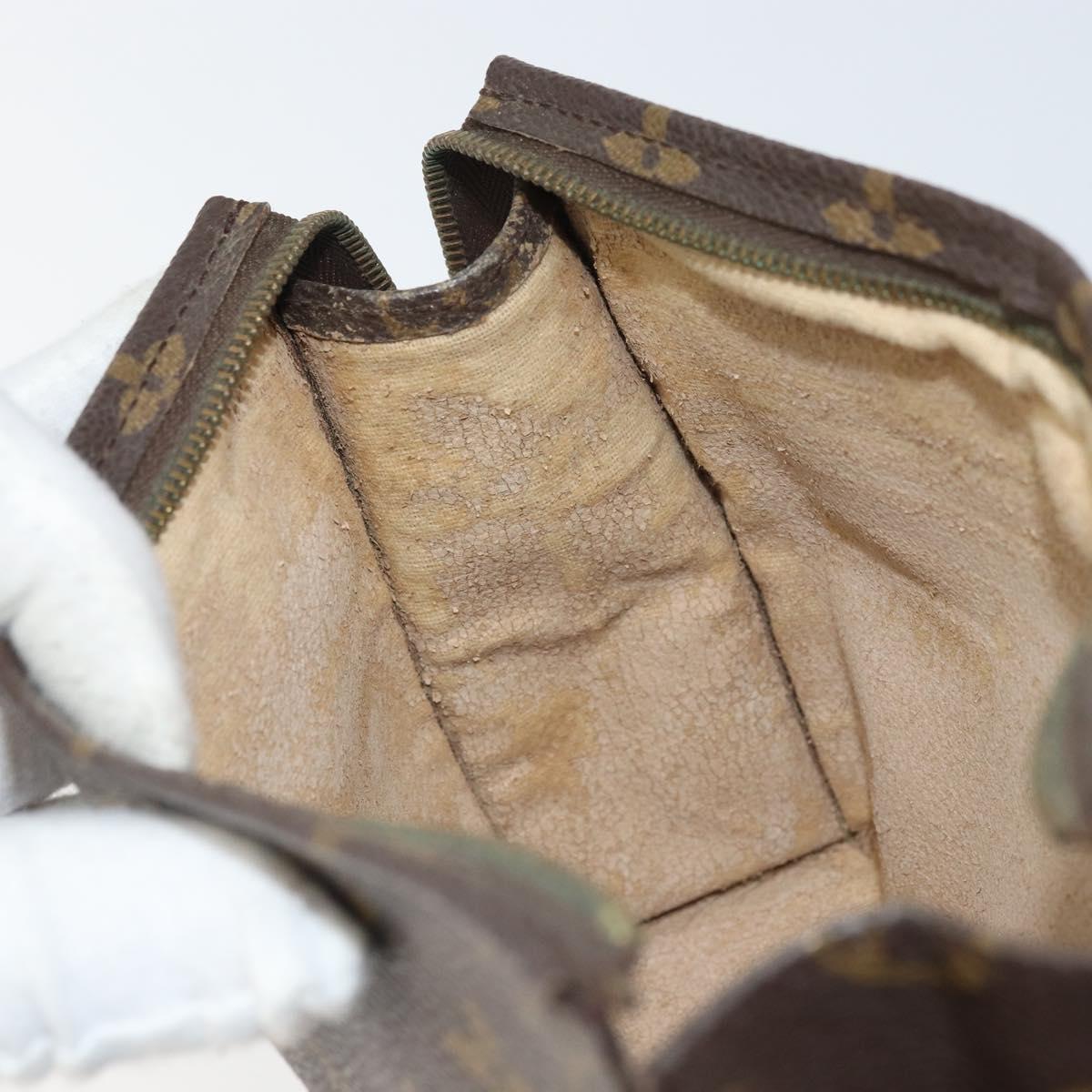 LOUIS VUITTON Monogram Poche Toilette 19 Pouch M47544 LV Auth bs33091