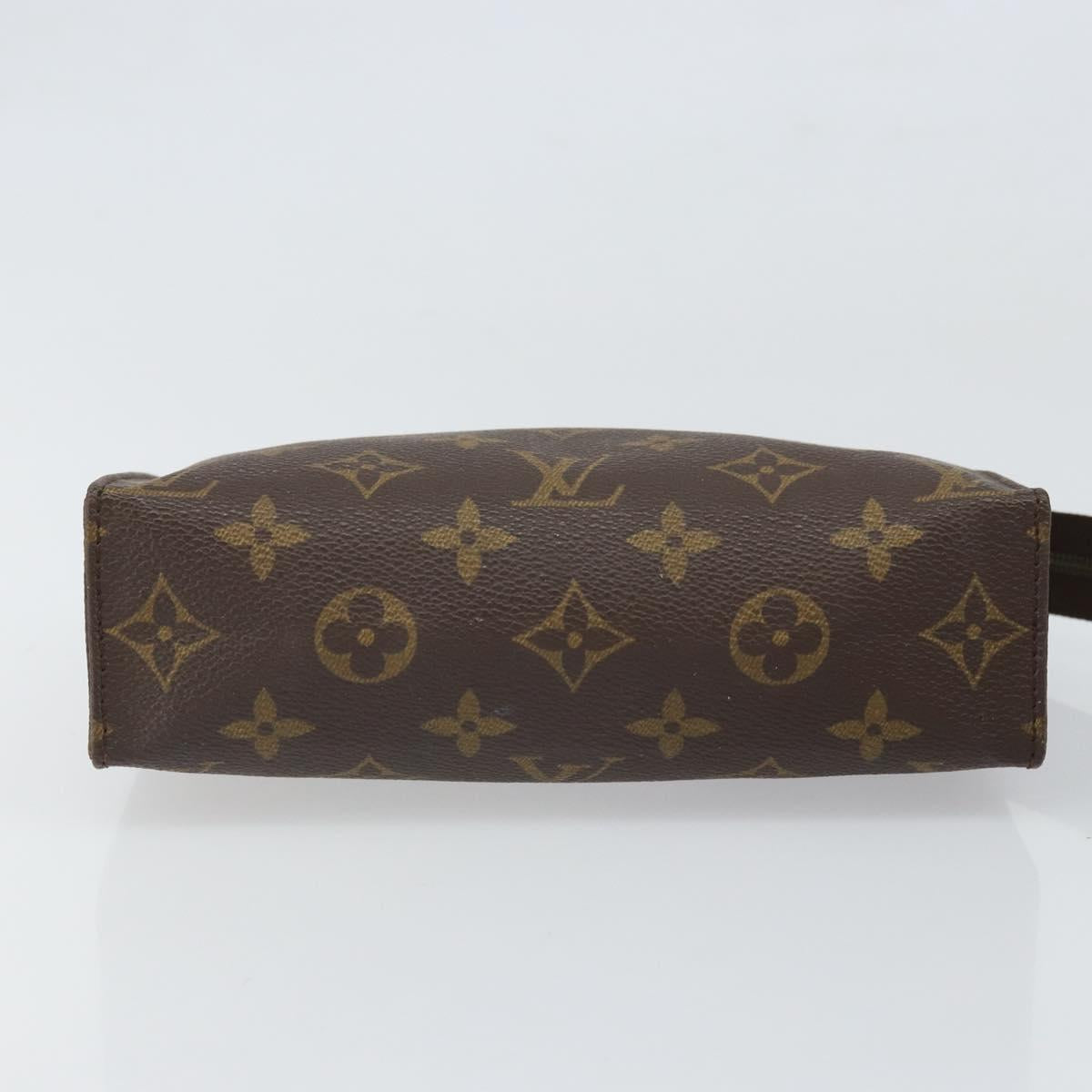 LOUIS VUITTON Monogram Poche Toilette 19 Pouch M47544 LV Auth bs33091