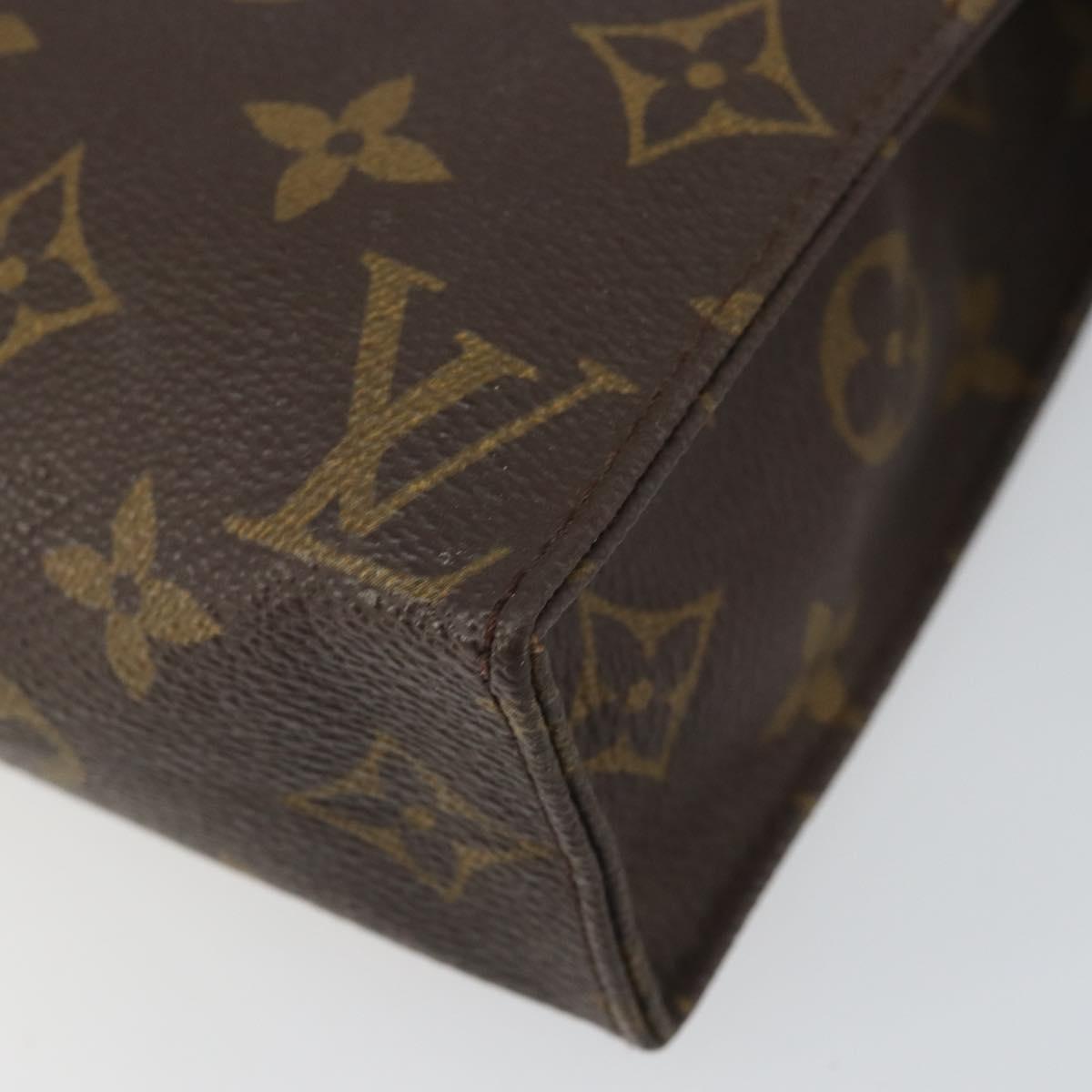 LOUIS VUITTON Monogram Poche Toilette 19 Pouch M47544 LV Auth bs33091