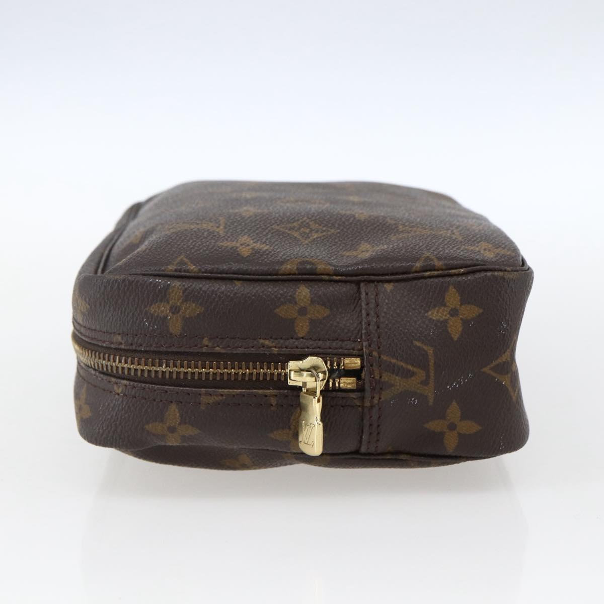 LOUIS VUITTON Monogram Trousse Toilette 23 Clutch Bag M47524 LV Auth bs33092