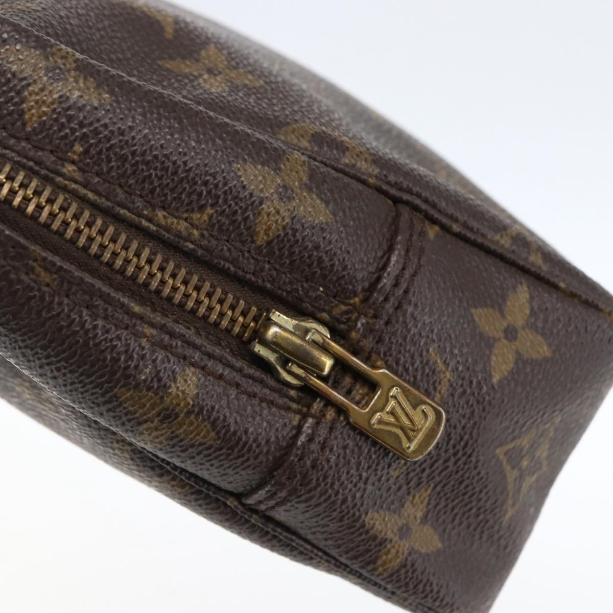 LOUIS VUITTON Monogram Trousse Toilette 23 Clutch Bag M47524 LV Auth bs33095