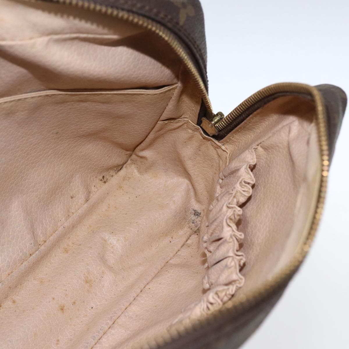 LOUIS VUITTON Monogram Trousse Toilette 23 Clutch Bag M47524 LV Auth bs33095