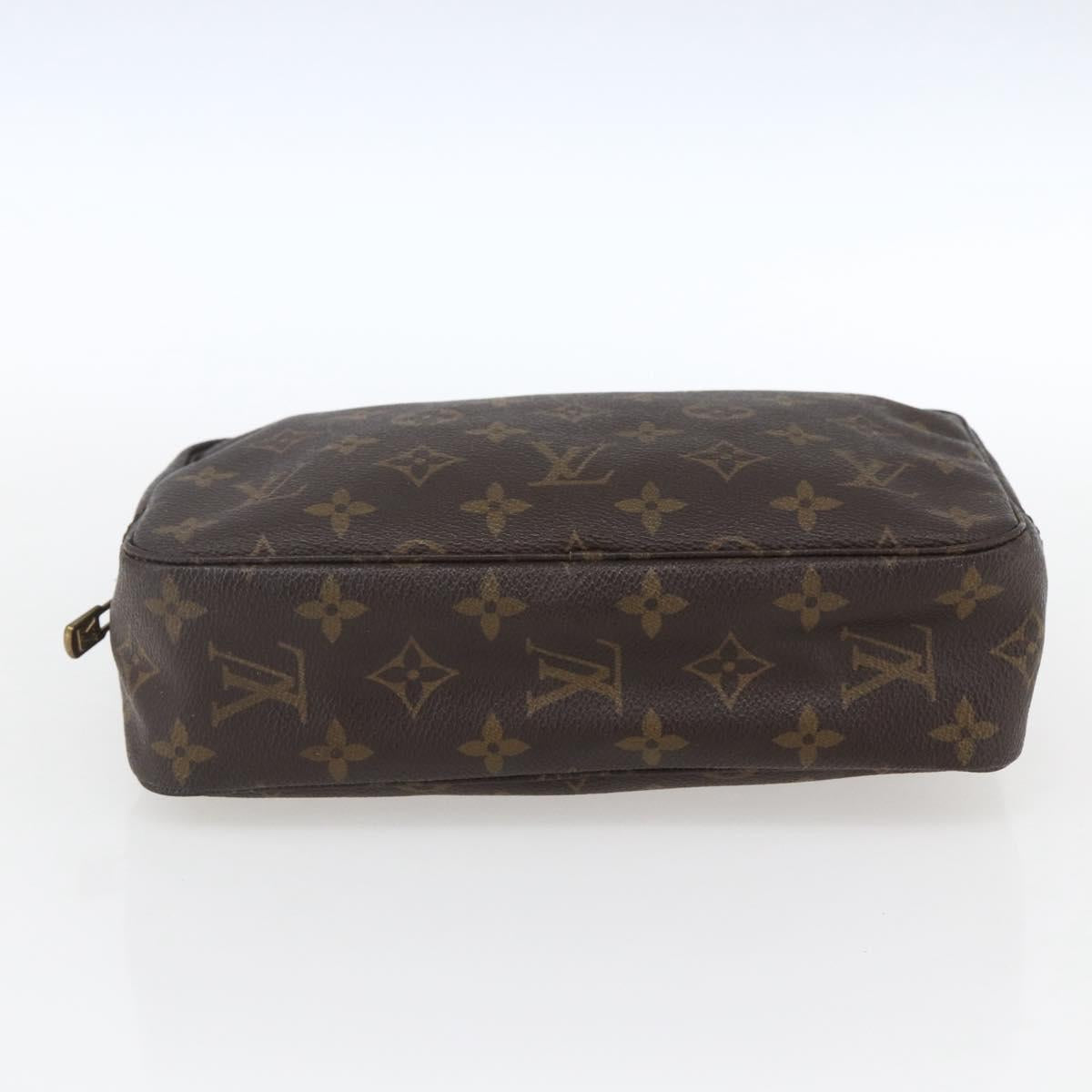 LOUIS VUITTON Monogram Trousse Toilette 23 Clutch Bag M47524 LV Auth bs33095
