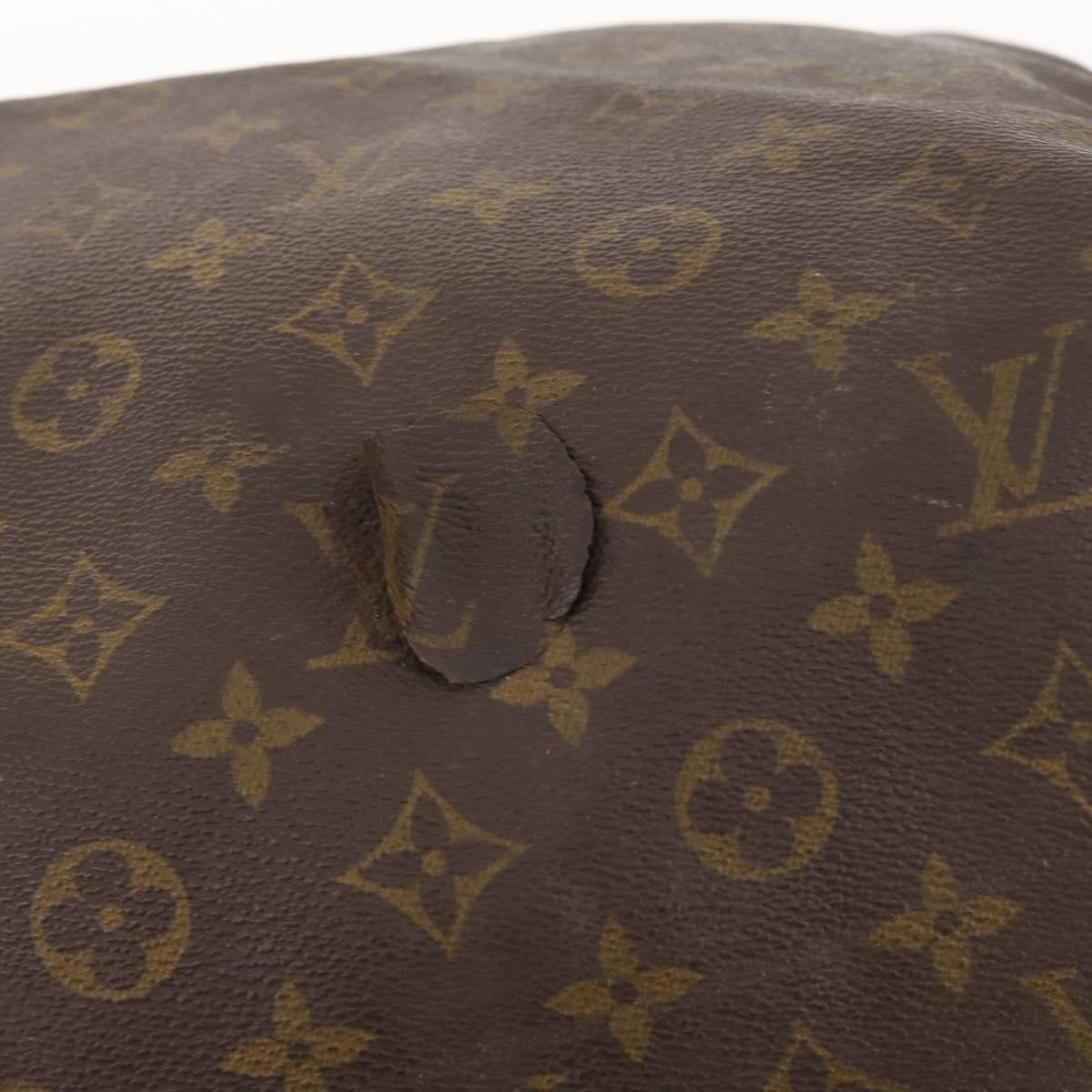 LOUIS VUITTON Monogram Keepall 55 Boston Bag M41424 LV Auth bs33096
