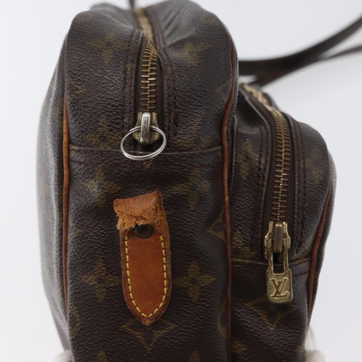 LOUIS VUITTON Monogram Nile Shoulder Bag M45244 LV Auth bs33097