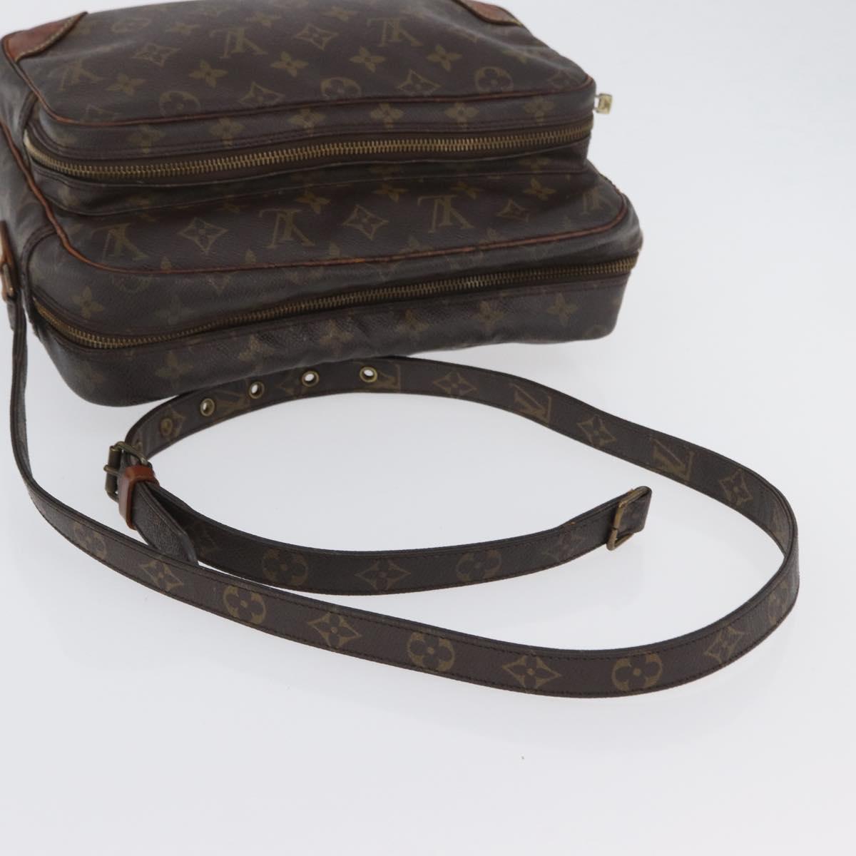 LOUIS VUITTON Monogram Nile Shoulder Bag M45244 LV Auth bs33097