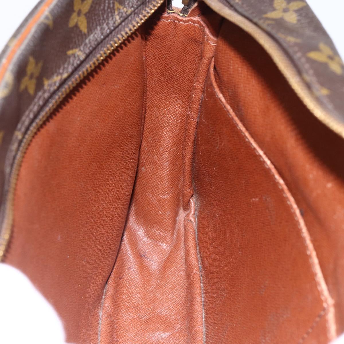LOUIS VUITTON Monogram Compiegne 28 Clutch Bag M51845 LV Auth bs33098