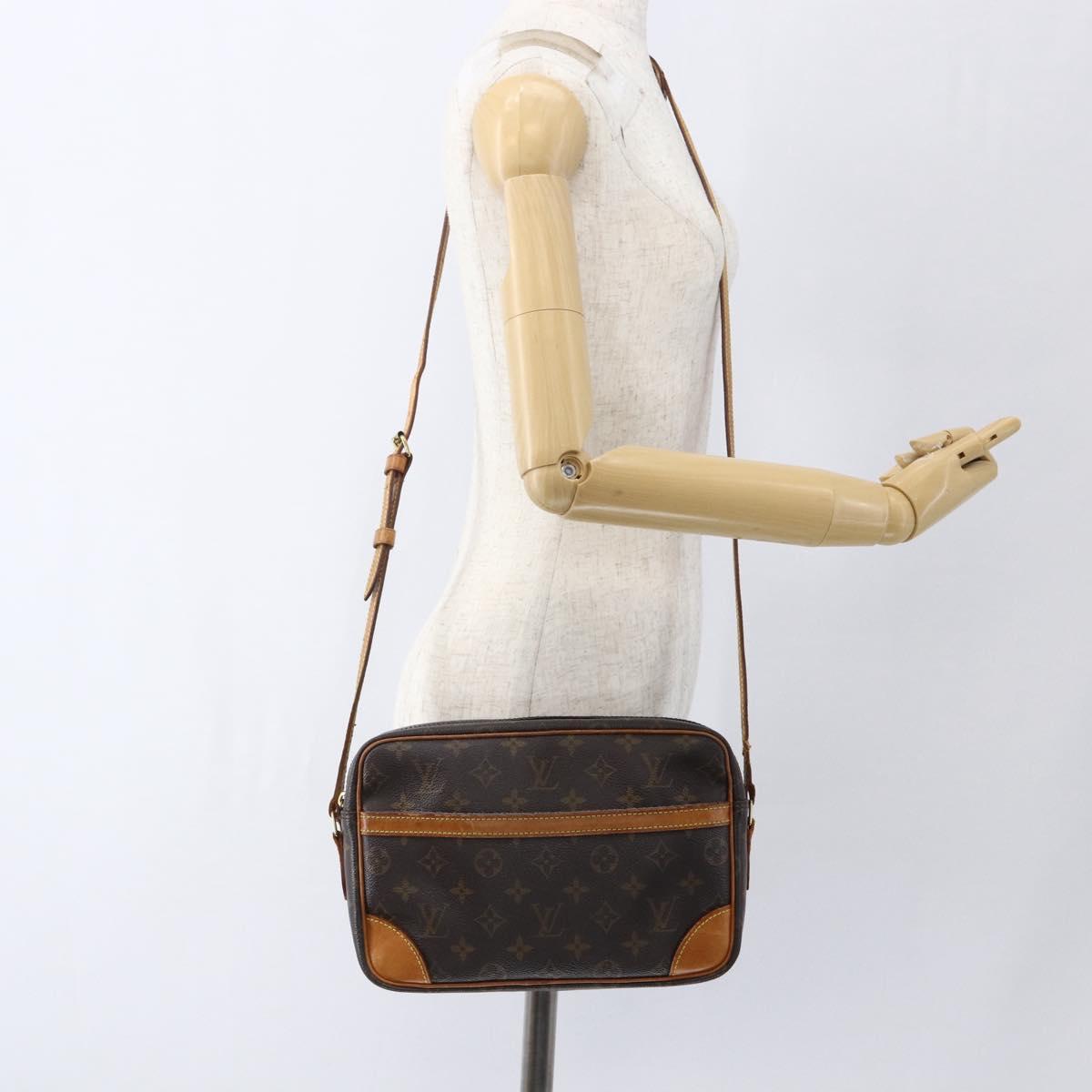 LOUIS VUITTON Monogram Trocadero 27 Shoulder Bag M51274 LV Auth bs33099