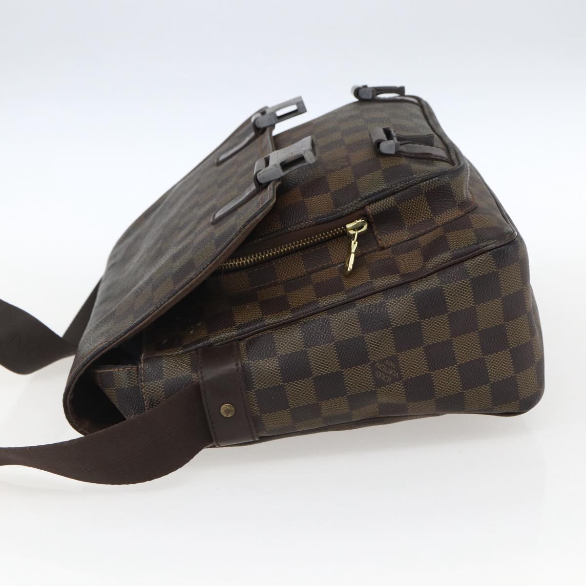 LOUIS VUITTON Damier Ebene Messenger Melwil Shoulder Bag N51125 LV Auth bs33101