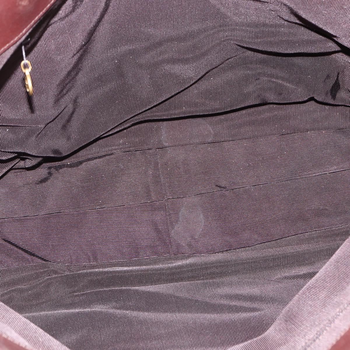 CHANEL Tote Bag Canvas Beige Gold CC Auth bs33123