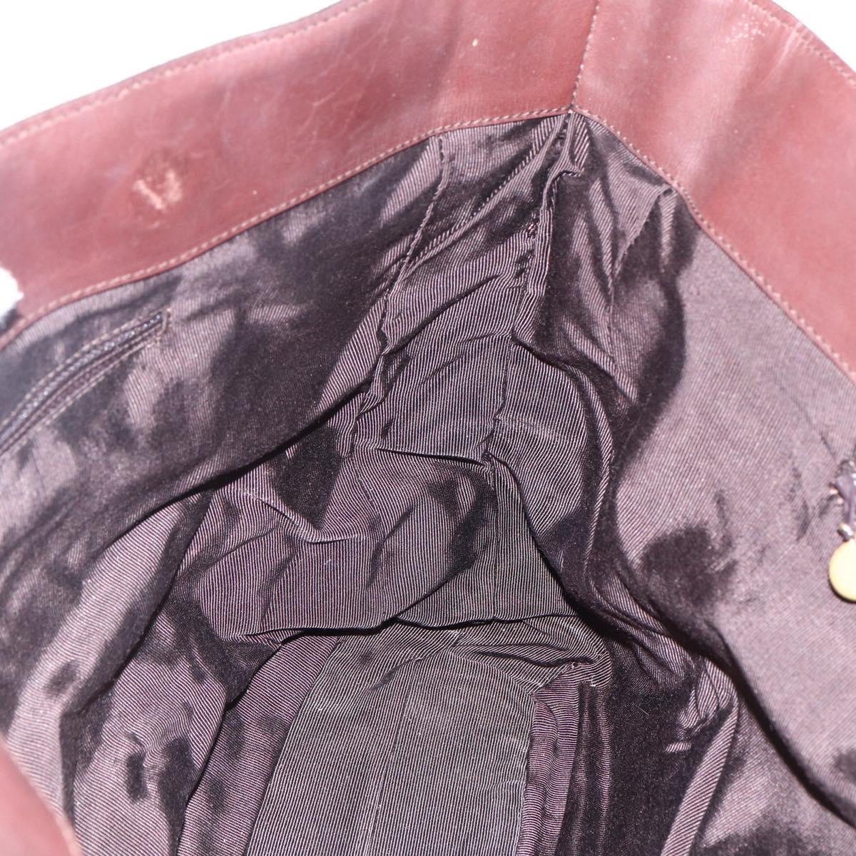 CHANEL Tote Bag Canvas Beige Gold CC Auth bs33123