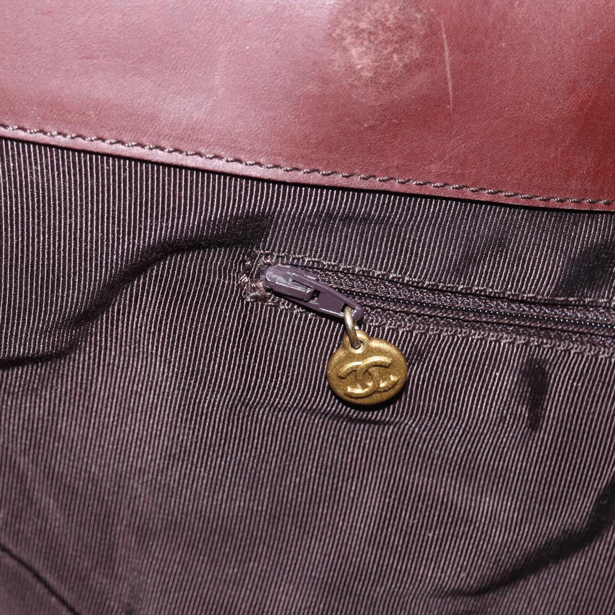 CHANEL Tote Bag Canvas Beige Gold CC Auth bs33123