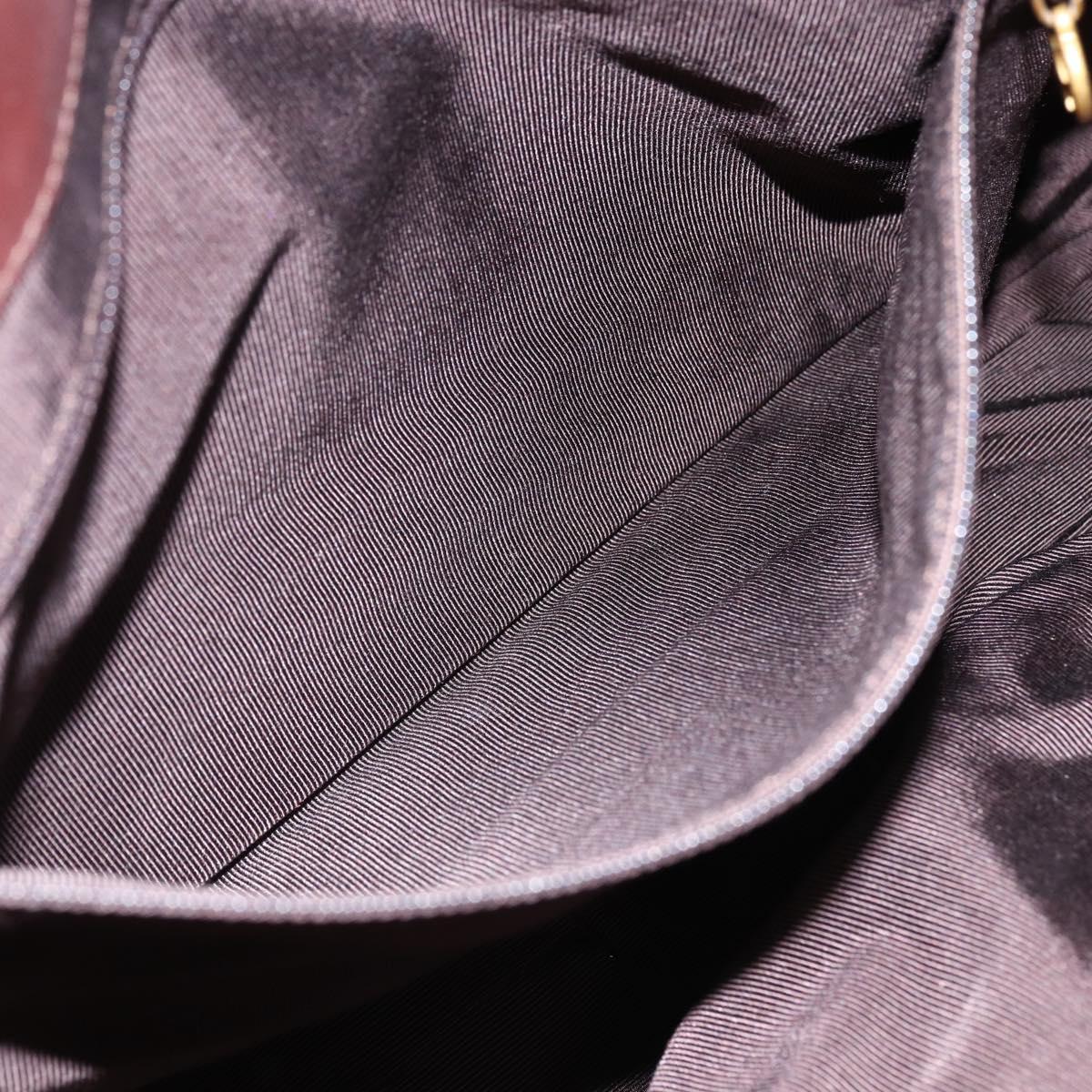 CHANEL Tote Bag Canvas Beige Gold CC Auth bs33123