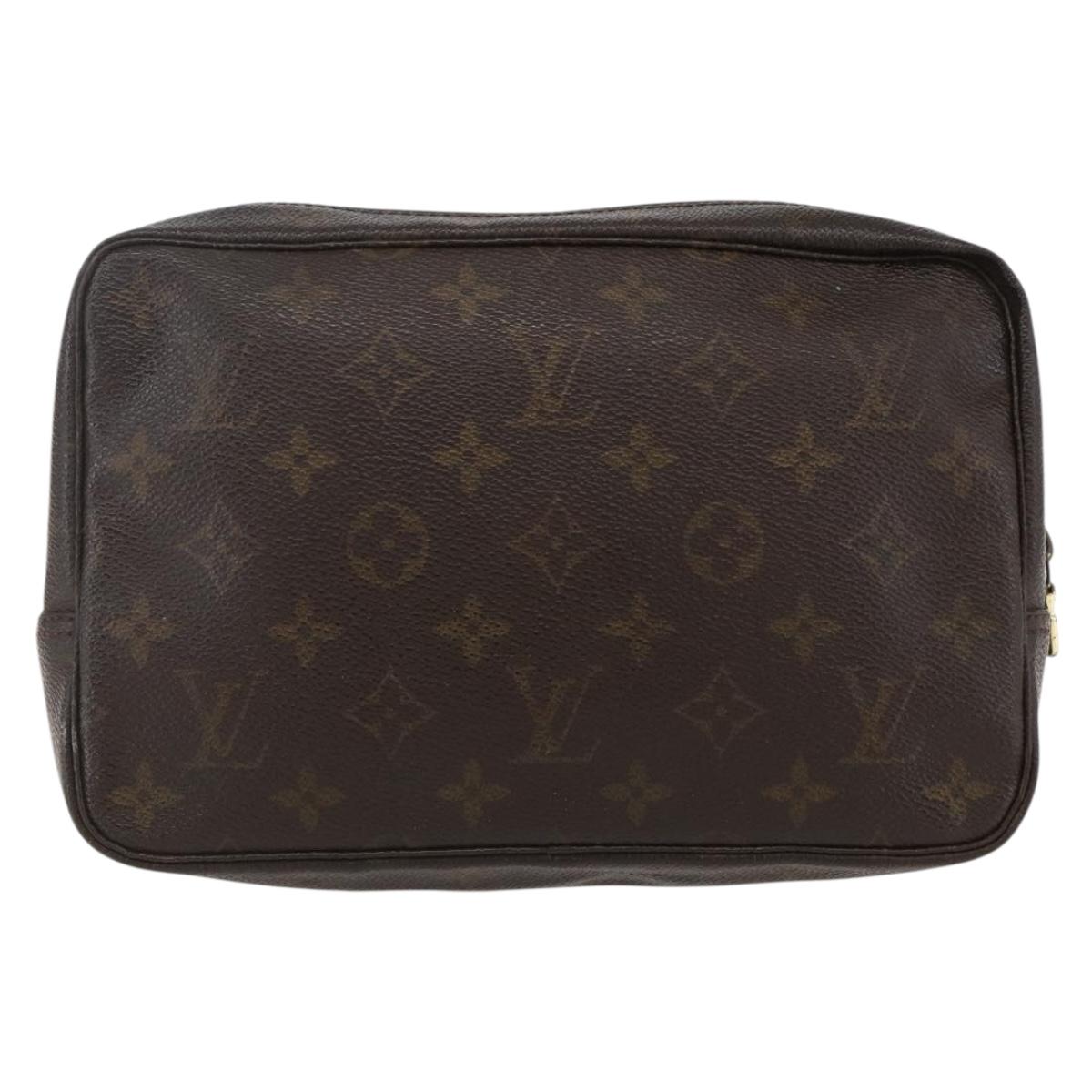 LOUIS VUITTON Monogram Trousse Toilette 23 Clutch Bag M47524 LV Auth bs33129