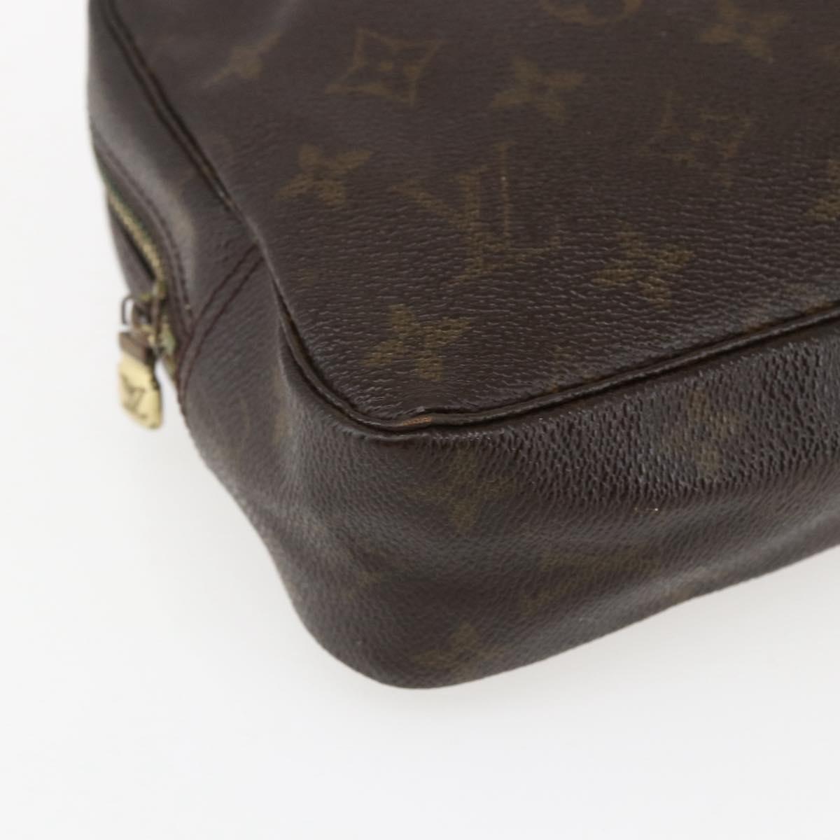 LOUIS VUITTON Monogram Trousse Toilette 23 Clutch Bag M47524 LV Auth bs33129