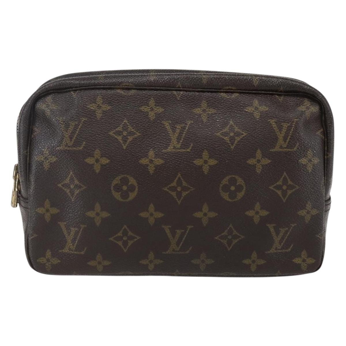 LOUIS VUITTON Monogram Trousse Toilette 23 Clutch Bag M47524 LV Auth bs33132