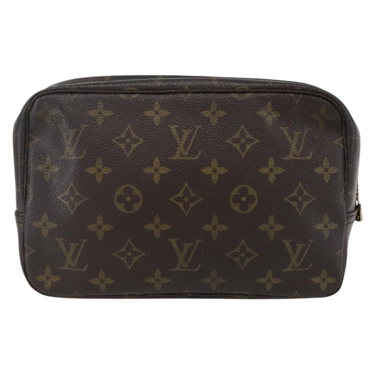 LOUIS VUITTON Monogram Trousse Toilette 23 Clutch Bag M47524 LV Auth bs33132