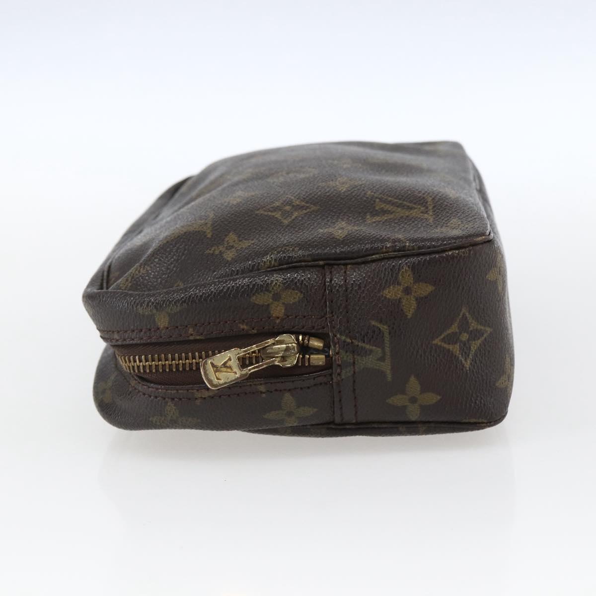 LOUIS VUITTON Monogram Trousse Toilette 23 Clutch Bag M47524 LV Auth bs33132