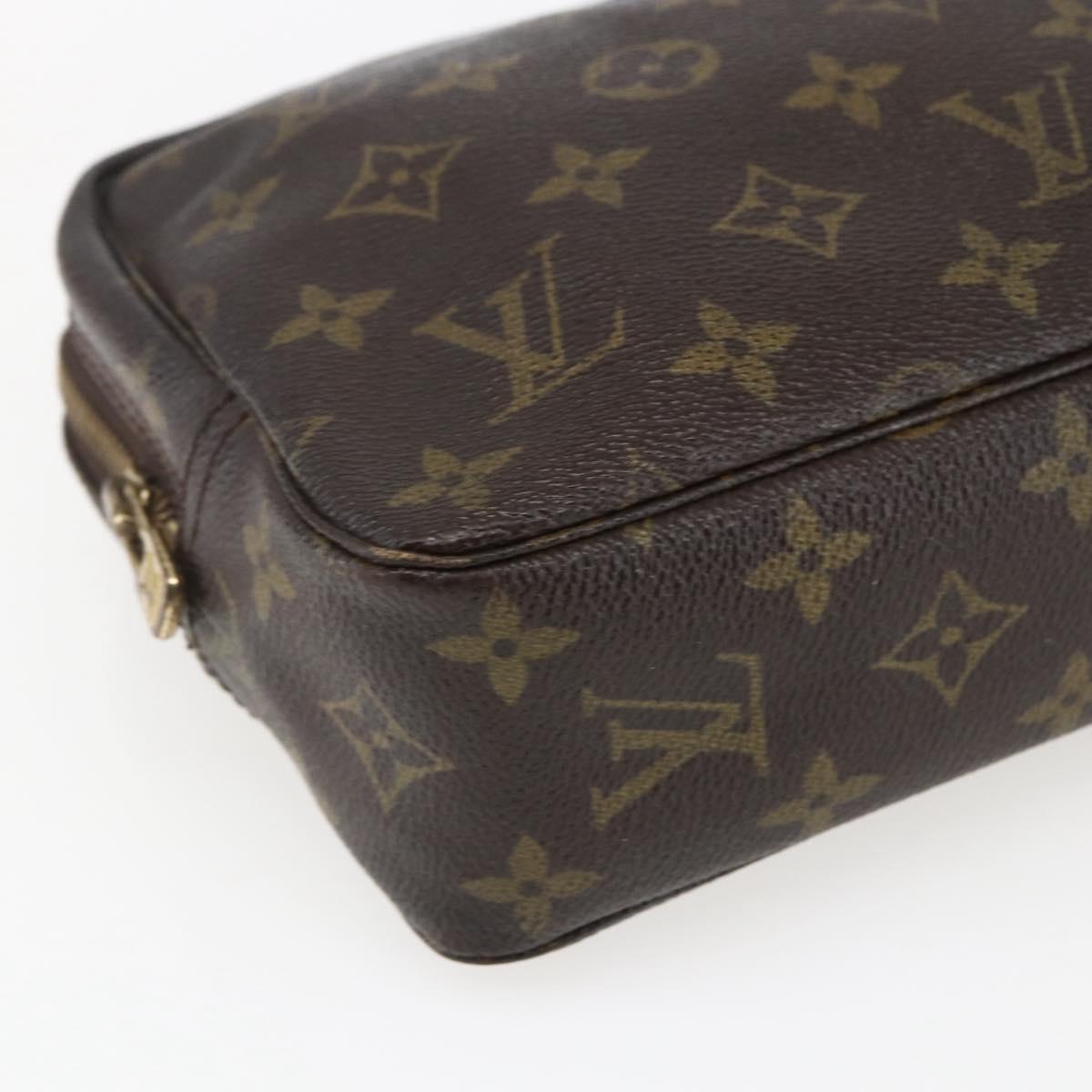 LOUIS VUITTON Monogram Trousse Toilette 23 Clutch Bag M47524 LV Auth bs33132