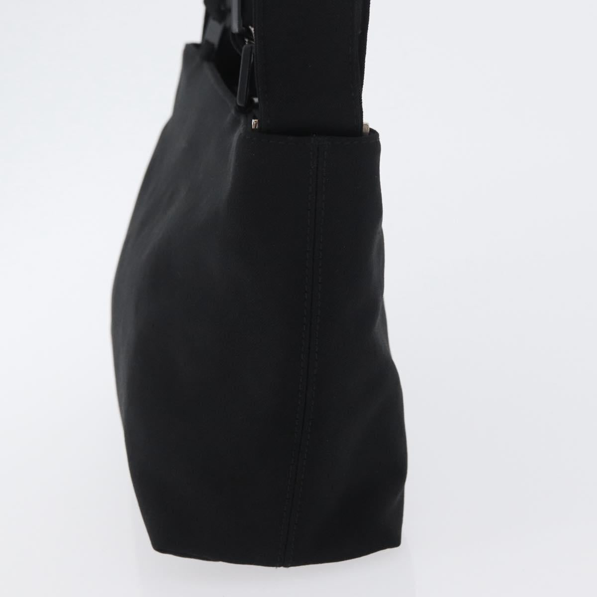 Salvatore Ferragamo Hand Bag Canvas 2way Black Auth bs33146
