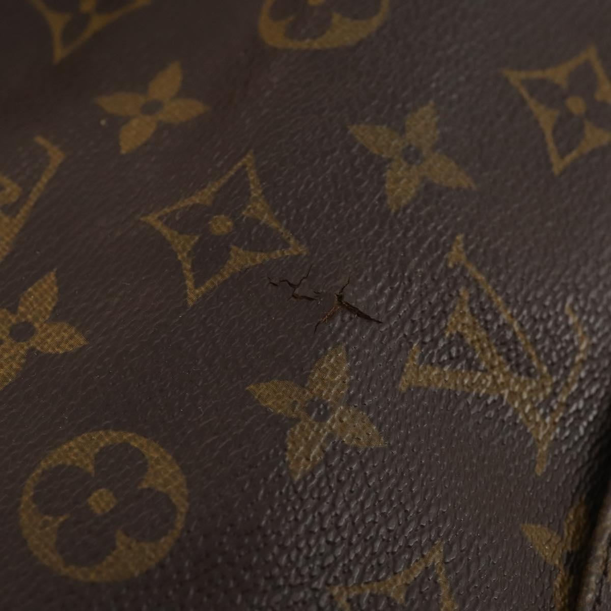 LOUIS VUITTON Monogram Weekender MM Boston Bag M40476 LV Auth bs33148