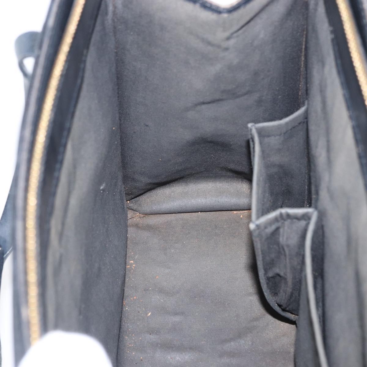 LOUIS VUITTON Epi Croisette PM Tote Bag Black M52492 LV Auth bs33151