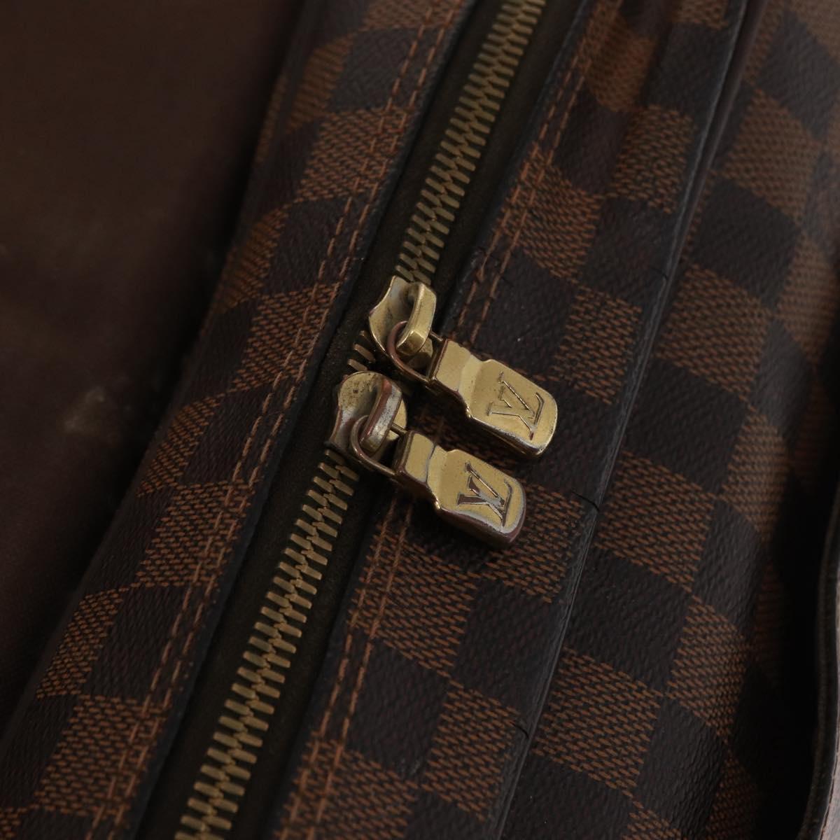 LOUIS VUITTON Damier Ebene Shelton MM Shoulder Bag N41149 LV Auth bs33154