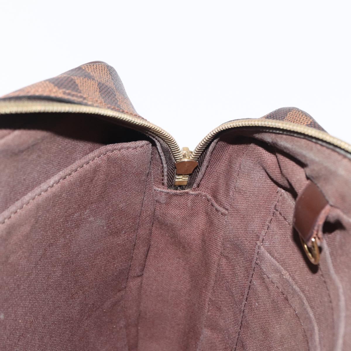 LOUIS VUITTON Damier Ebene Shelton MM Shoulder Bag N41149 LV Auth bs33154