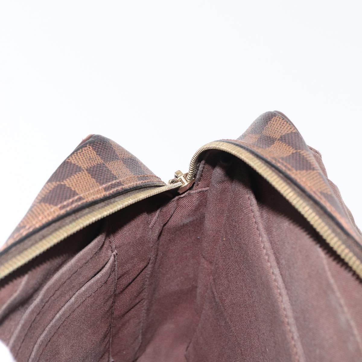 LOUIS VUITTON Damier Ebene Shelton MM Shoulder Bag N41149 LV Auth bs33154